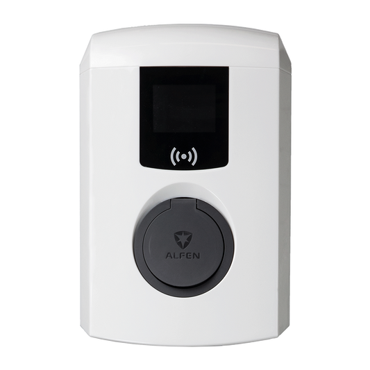 Borne de Recharge - Alfen Eve Single Pro-line – 11 kW – Type 2 (Blanc)